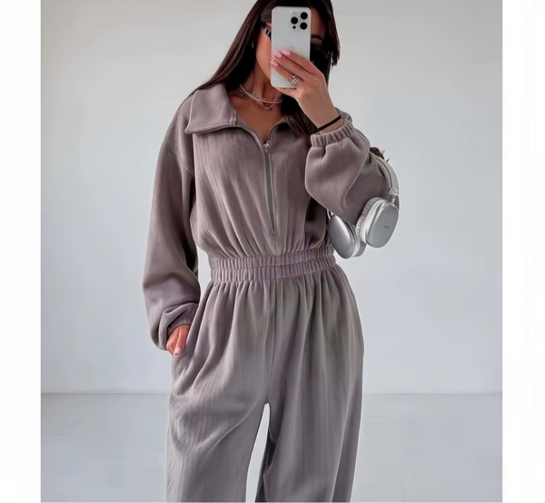 אוברול ספורטיבי במראה אורבני מוקפד